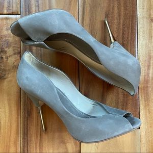 Grey Zara Heels